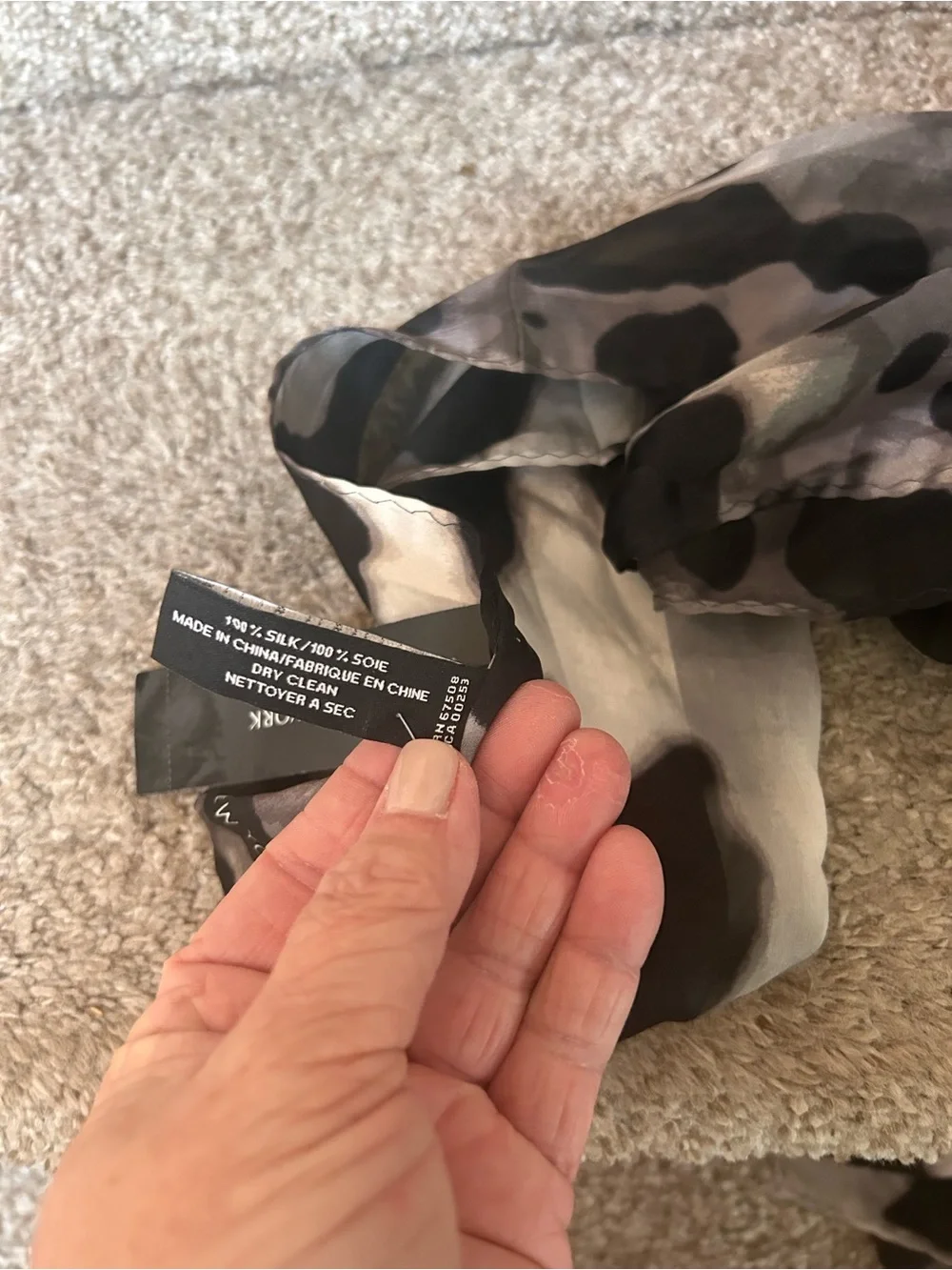 Jones New York nwt silk